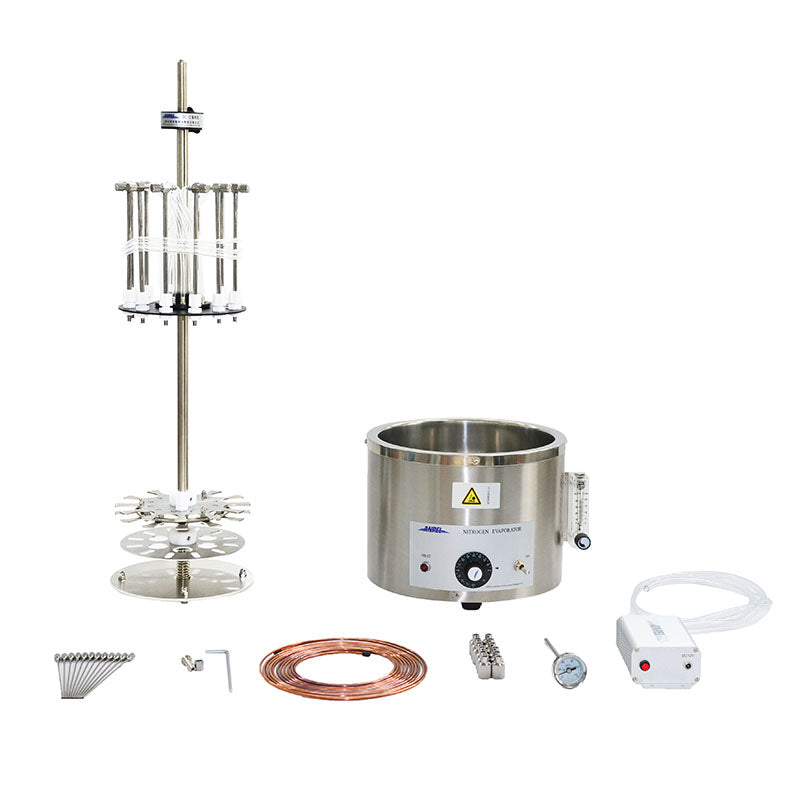 Nitrogen  Evaporator with Water bath