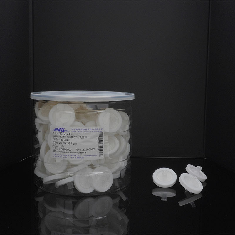 Filtration product syringe filter