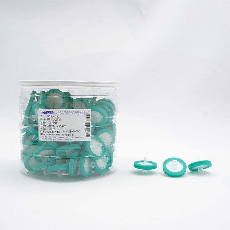 Filtration product syringe filter