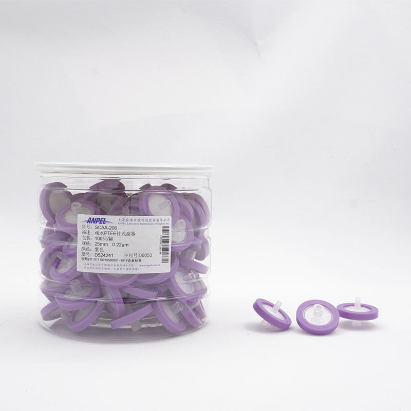 Filtration product syringe filter