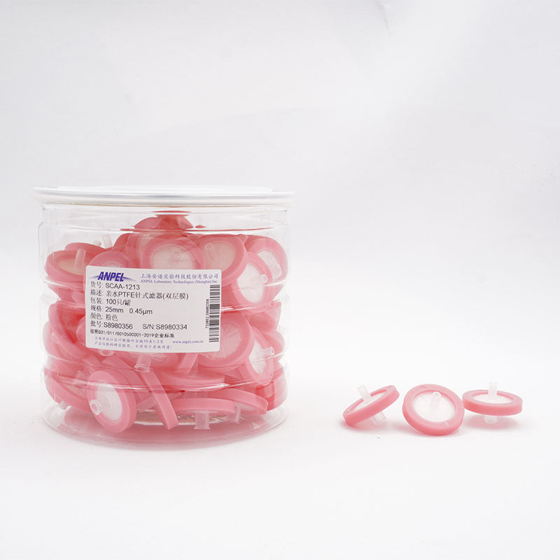 Filtration product syringe filter