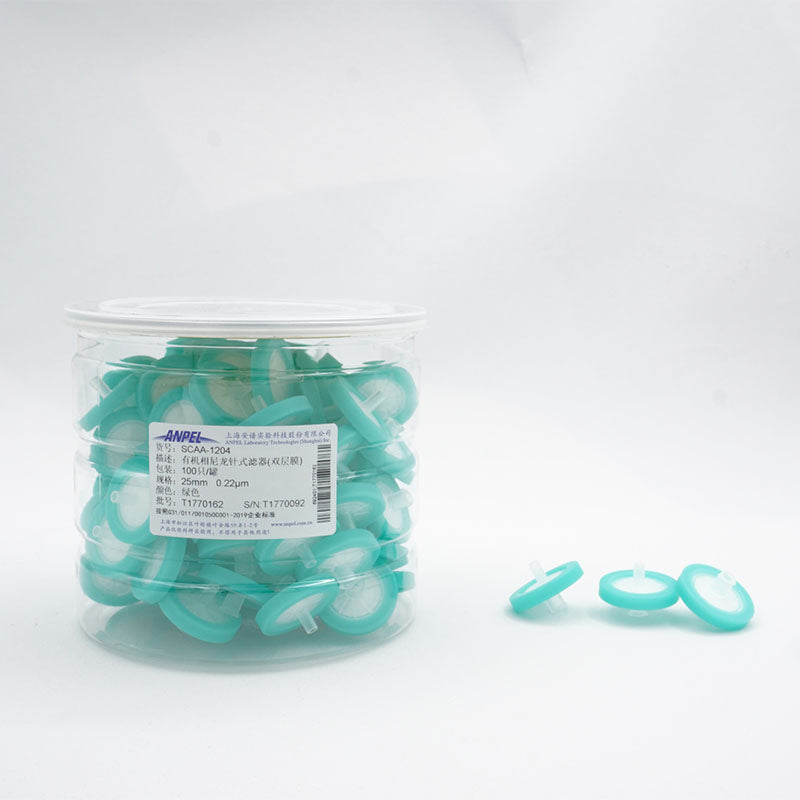 Filtration product syringe filter