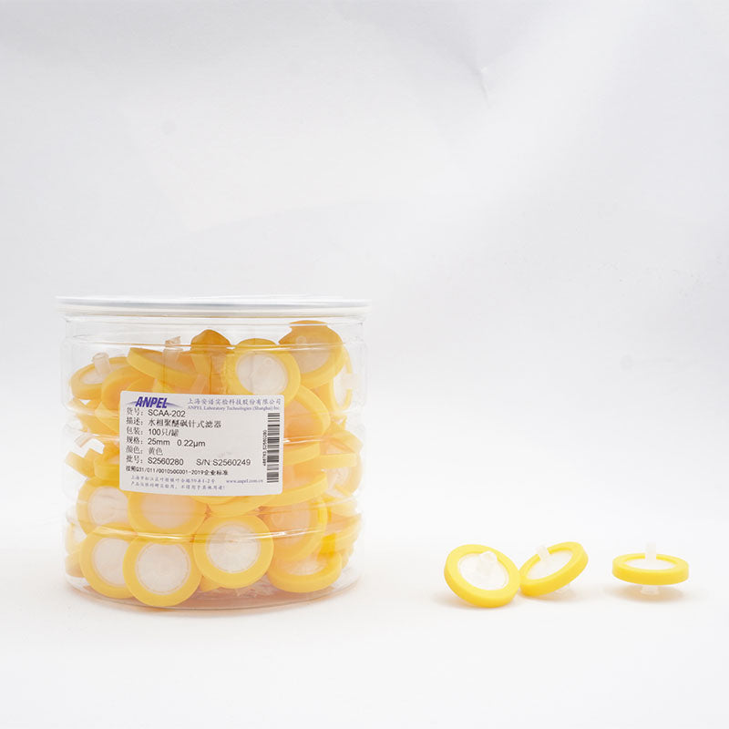 Filtration product syringe filter