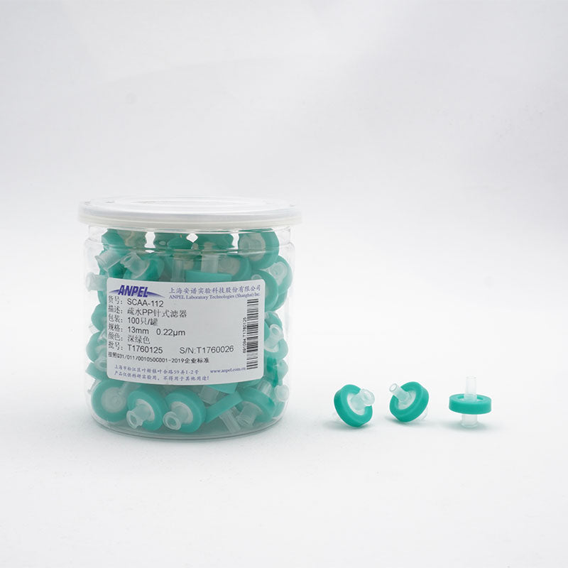 Filtration product syringe filter