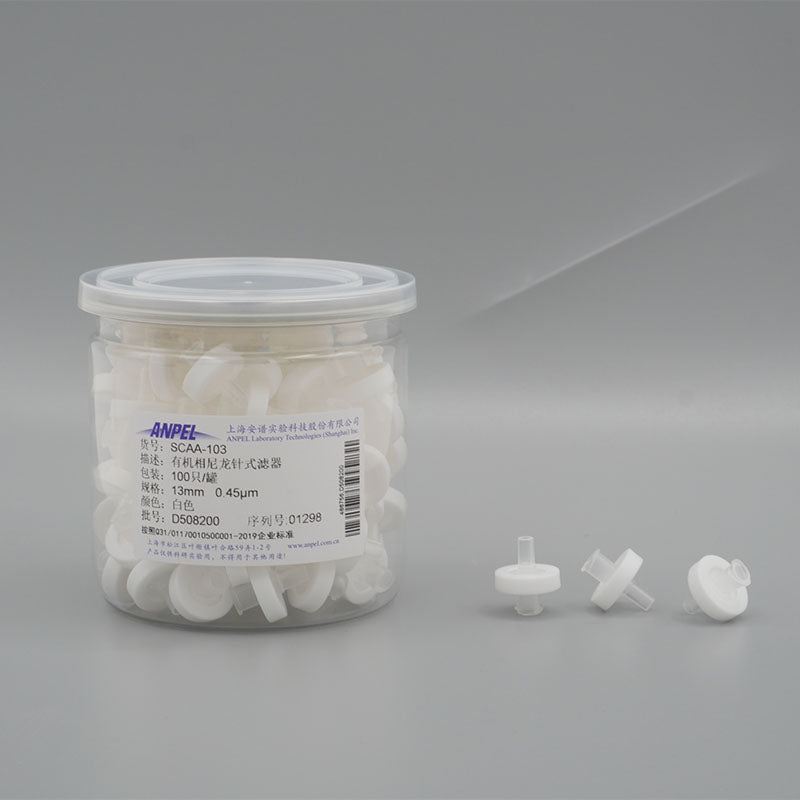 Filtration product syringe filter