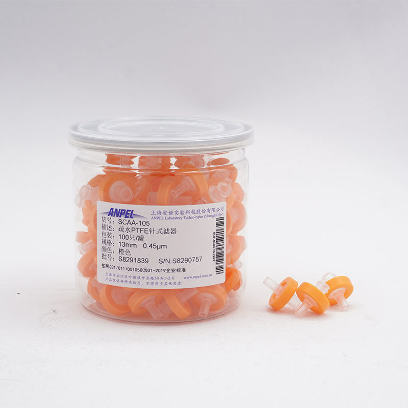 Filtration product syringe filter